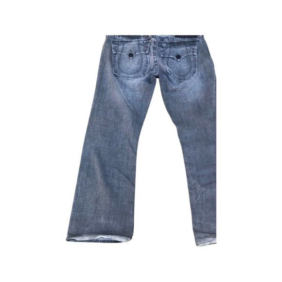 TRUE Religion Jeans Size 38 BILLY BIG T Gray - Picture 13 of 13